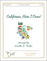 California, Here I Come! Handbell sheet music cover